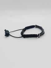 Load image into Gallery viewer, MACRAME BRACELT WITH CZ CONNECTOR
