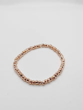 Load image into Gallery viewer, ROSE GOLD HEMATITE BRACELET