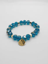 Load image into Gallery viewer, CRYSTAL TURQUOISE AND HEMATITE BRACELET