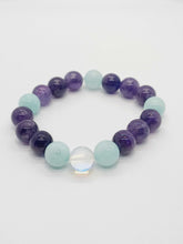 Load image into Gallery viewer, Amethyst and Amazonite Bracelet
