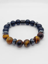 Load image into Gallery viewer, Tiger Eye and Agate Bracelet