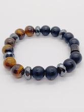 Load image into Gallery viewer, Tiger Eye and Agate Bracelet